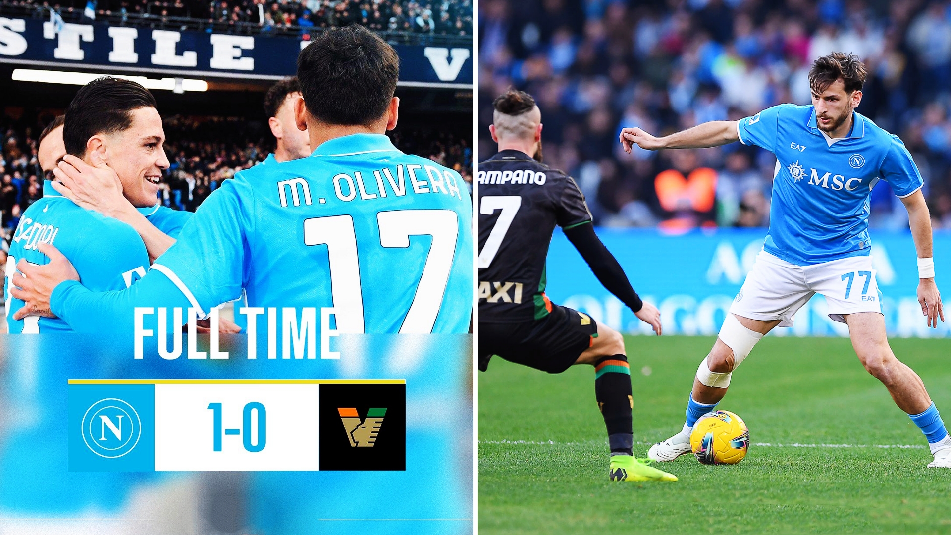 那不勒斯客场大胜切沃，升至意甲前四的简单介绍