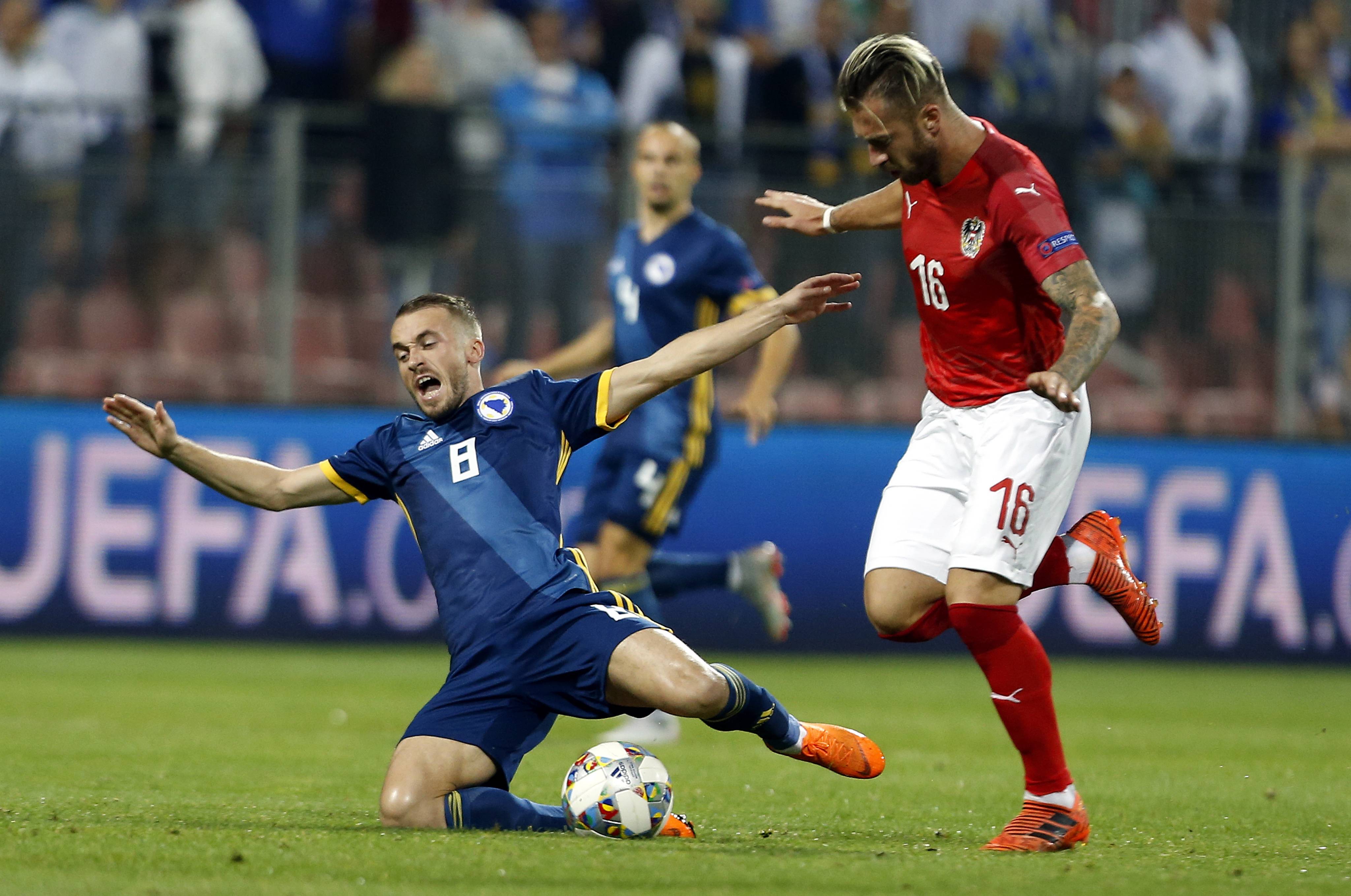 欧洲国家队之间的对决，场上竞技火热的简单介绍