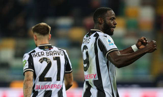 乌迪内斯客场不敌，遭受连败打击