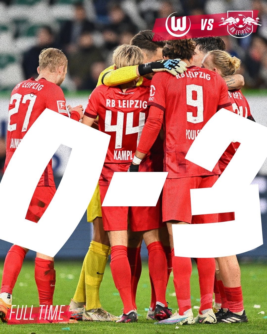 沃尔夫斯堡不敌莱比锡红牛：主场失利