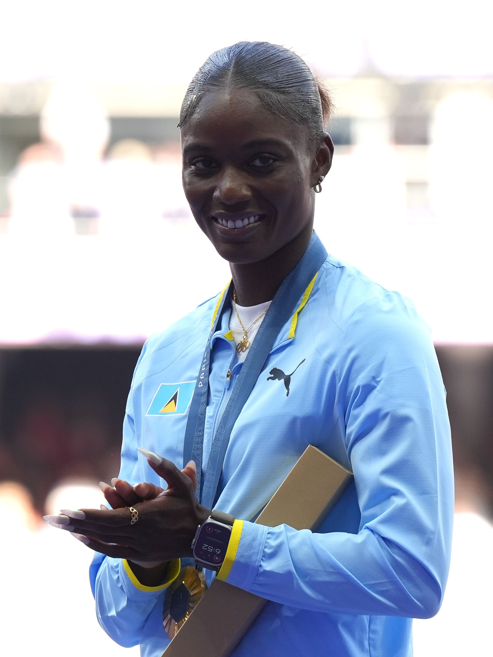 挪威田径选手再获金牌，精彩表现