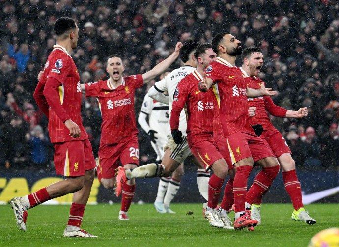 看好利物浦夺冠，红军连胜战绩抢眼