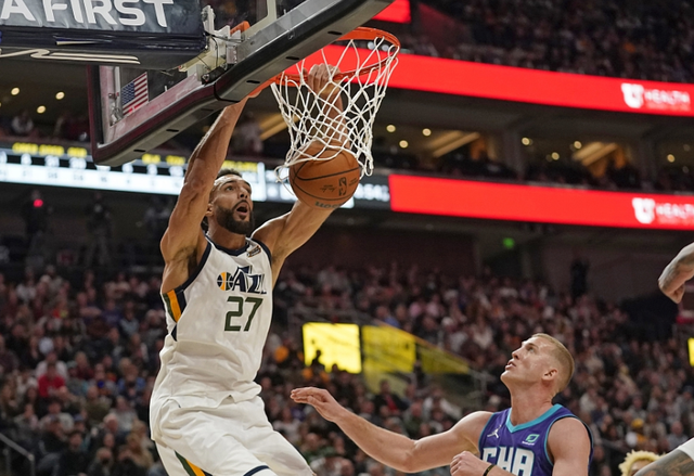 九游体育直播-戈贝尔领军爵士队晋级西部总决赛